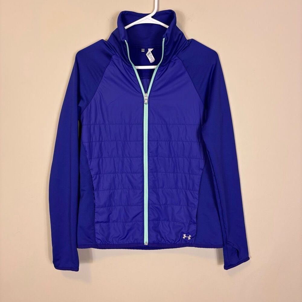 Under Armour Blueish-Purple Zip Up Women’s Jacket Size Small